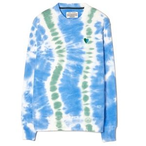 Tory Sport French Terry Tie Dye Sweatshirt
